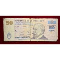 Billete Bono Patacón 50 Pesos Falso segunda mano  Argentina