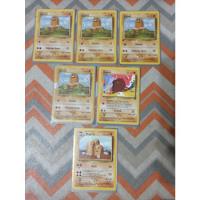 Cartas Pokémon Tcg Tierra Lote X 10 Unidades Folio Protector, usado segunda mano  Argentina