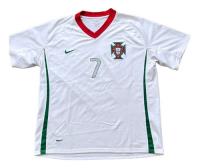 Camiseta Alternativa Nike Portugal 2008 #7 Cristiano Ronaldo segunda mano  Argentina