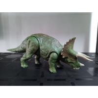 Mattel Jurassic World Dino Rivals Dual Attack Triceratops , usado segunda mano  Argentina
