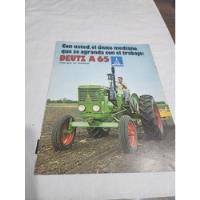 Folleto Catálogo Tractor Deutz A65 segunda mano  Argentina