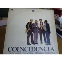 Lopez Furst Coincidencia Disco Lp Vinilo Jazz Argentino 1987 segunda mano  Argentina