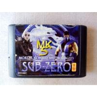 Usado, Sub Zero Juego Mortal Kombat 5 Sega Genesis Megadrive  segunda mano  Argentina