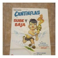 Usado, Afiche De Cine: Cantinflas. Sube Y Baja segunda mano  Argentina
