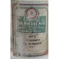 Frasco Antiguo De Farmacia. Aleman Coleccionable. Año 1930. segunda mano  Argentina