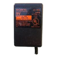 Transformador Sony Original 9 V 600 Ma Ac 96 N 110 V Exc Est segunda mano  Argentina