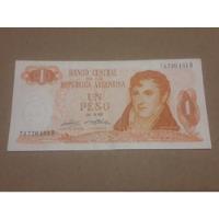 Usado, Billete 1 Peso Serie B Ley 18.188 segunda mano  Argentina