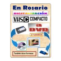 Digitalización A Dvd/pendrive. Desde Rosario A Todo El País. segunda mano  Argentina