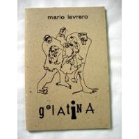Usado, Mario Levrero, Gelatina - Edición Facsimilar - L31 segunda mano  Argentina