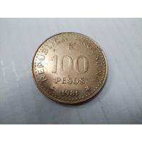 Moneda Argentina 100 Pesos, Año 1981 segunda mano  Argentina