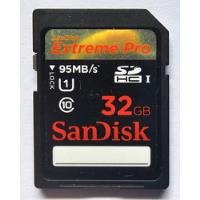 Tarjeta Memoria Sandisk Sd Extreme Pro 32gb Clase 10 95mb/s, usado segunda mano  Argentina