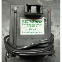 Transformador 220 / 110 Volts 60 Watts. No Electrónico !!! , usado segunda mano  Argentina