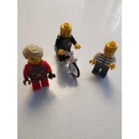 Lego Personajes Mini Figuras Y Bici - Originales, usado segunda mano  Argentina