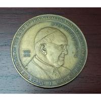 Medalla Bronce Papa Francisco Bergolio 2013 En Olivos - Zwt segunda mano  Argentina