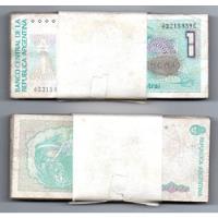 Argentina Fajo Lote X100 Billetes 1 Austral Circulados Ofert, usado segunda mano  Argentina