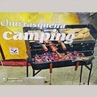 Usado, Parrilla Churranqueria Camping Plegable Usada segunda mano  Argentina