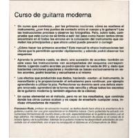 Curso De Guitarra Moderna - Francisco Roda segunda mano  Argentina