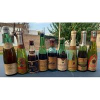 9 Antiguas Botellas Botellitas Colección Miniatura De Vino, usado segunda mano  Argentina