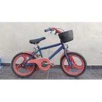 Bicicleta Para Niño/a Rodado 16. Con Rueditas segunda mano  Argentina