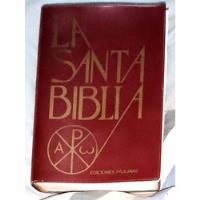 La Santa Biblia Antiguo Y Nuevo Testamento Ap3 Ed. Paulinas  segunda mano  Argentina