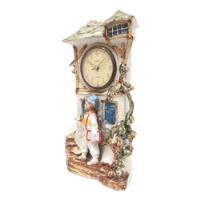 Antiguo Biscuit Alemán Con Reloj Europa 2 Jewels - Porcelana segunda mano  Argentina