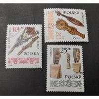 Sello Postal Polonia - Instrumentos Musica Antiguos, usado segunda mano  Argentina