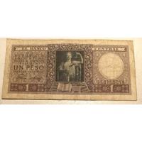 Billete Antiguo De 1 Peso Moneda Nacional  segunda mano  Argentina