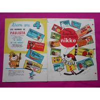 Antigua Publicidad Etiqueta De Chocolates Nikke segunda mano  Argentina