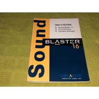 Sound Blaster 16 Creative Multimedia User´s Guide, usado segunda mano  Argentina