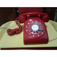 Antiguo Telefono Rojo Retro Vintage Hermoso Itt segunda mano  Argentina