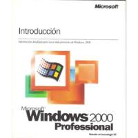 Introducción Microsoft Windows 2000 Professional, usado segunda mano  Argentina