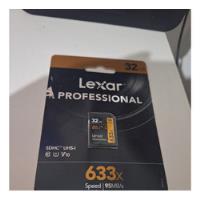 Tarjeta Memoria Lexar Pro 633x Sdhc Memory Card 32gb segunda mano  Argentina