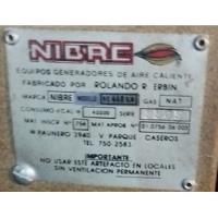 Calefactor Industrial Nibre 40,000 Calorías  , usado segunda mano  Argentina