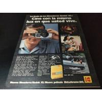 (pb638) Publicidad Clipping Filmadoras Kodak Xl * 1974 segunda mano  Argentina