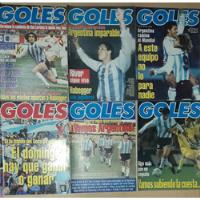 Lote De 6 Revistas Goles Selección Argentina Descripción segunda mano  Argentina