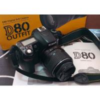 Nikon D80 + Lente 18-55 Poco Uso, Muy Buen Estado, usado segunda mano  Argentina