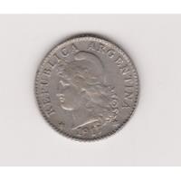 Moneda Argentina 5 Ctvs 1917 Janson 148 Excelente ++, usado segunda mano  Argentina