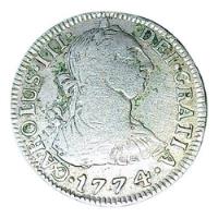 Moneda Plata Imperio Español 2 Reales 1774 Potosi Vf+ segunda mano  Argentina
