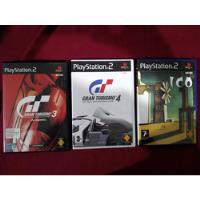 Gran Turismo 3, 4, Ico Originales, Completos Pal España Ps2 segunda mano  Argentina