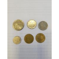 Lote De 6 Monedas Antiguas, Francos Franceses segunda mano  Argentina