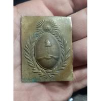 Antiguo Escudo Argentino En Bronce Ideal Artesania segunda mano  Argentina