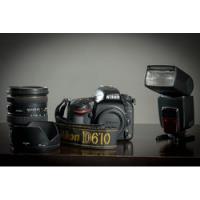  Nikon D610+lente Sigma 24-70 F2.8+flash Yongnuo Yn568exiii segunda mano  Argentina
