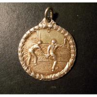 Usado, Medalla  A. S. Y C. Colegiales, 1934 segunda mano  Argentina