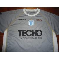 Camiseta Racing Olympicus 2012 Arquero Techo #1 Saja segunda mano  Argentina
