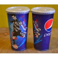 Vaso Carton Plastificado Tapa Plastica Pepsi Leonel Messi segunda mano  Argentina