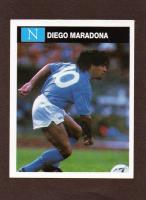Figurita Campioni 1990/91,  Maradona N° 254 Exelente Mira !! segunda mano  Argentina