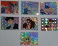 Sailor Moon 1996 Holográficas Originales Set X 7 Ro 209 segunda mano  Argentina