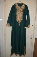 Usado, Kaftan Vestido Tunica  Marroqui Marruecos Verde  segunda mano  Argentina