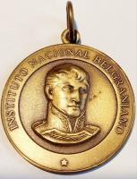 Usado, Medalla Instituto Nacional Belgraniano Belgrano 1944 2014 segunda mano  Argentina