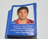 Usado, Figurita Messi Album Champions League 2011 2012 (no Panini) segunda mano  Argentina